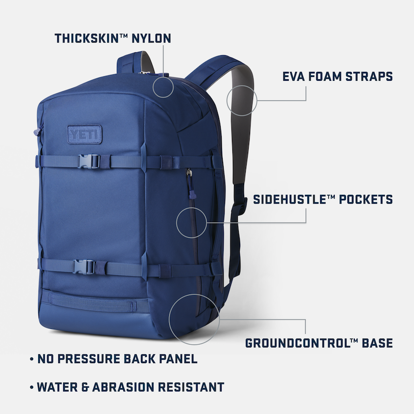 YETI CROSSROADS™ 35L BACKPACK Atlantic Rivers Outfitting Company