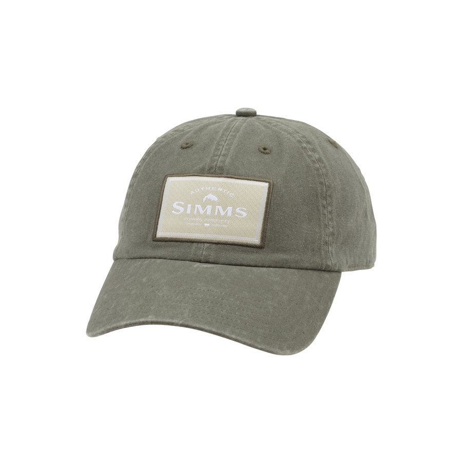 Simms Flatbill Cap Slate / One Size