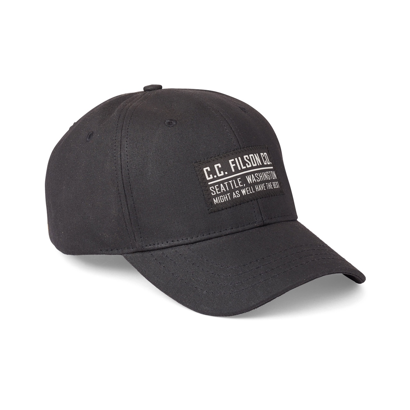 Filson Logger Cap Black - Atlantic 