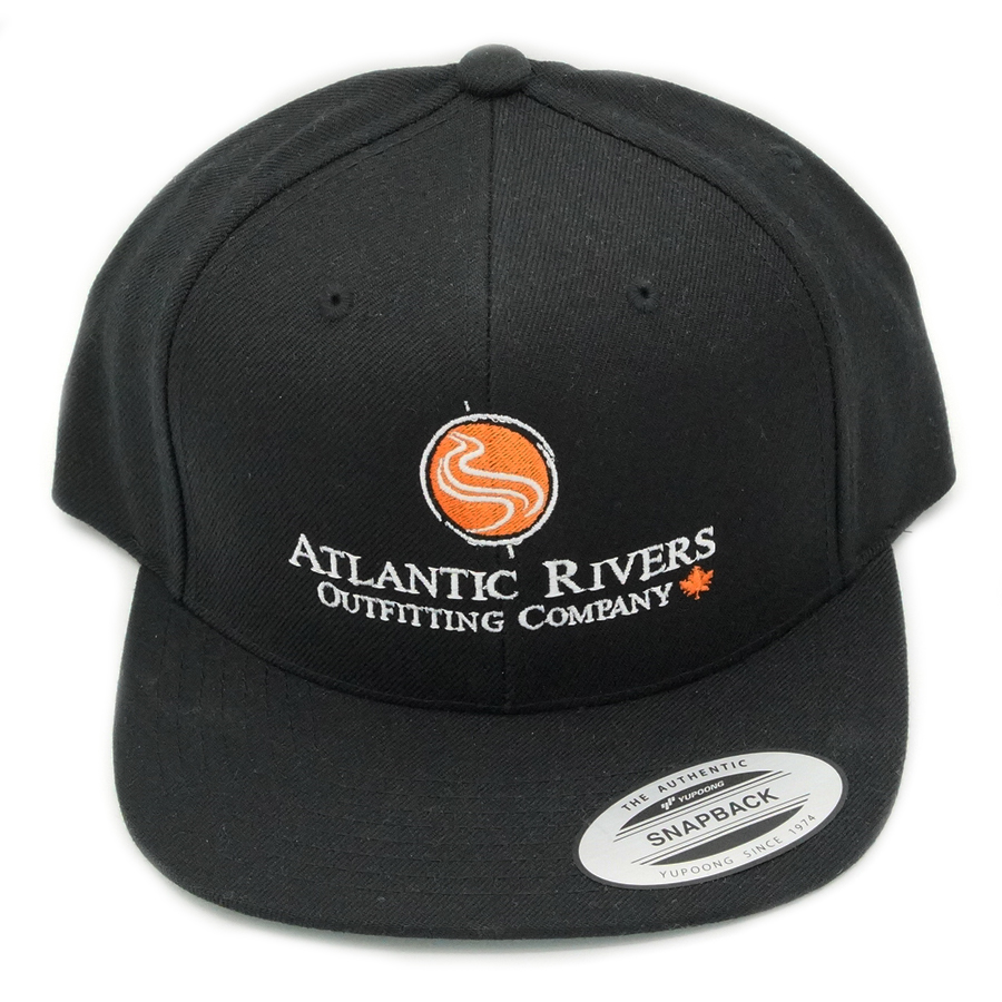 AROC Flat Brim Hat Atlantic Rivers Outfitting Co. Logo - Atlantic
